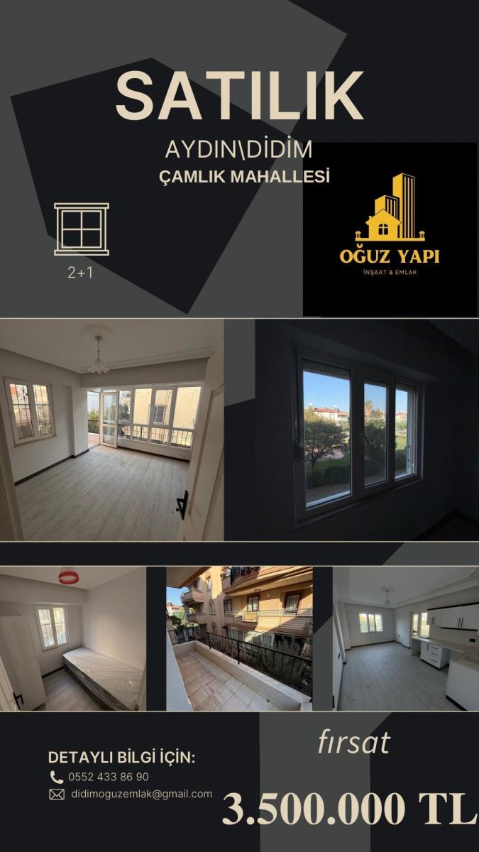 2+1 DAİRE DENİZE YAKIN 1 KAT